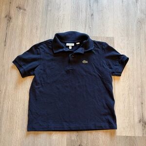 Lacoste Kids Navy Polo Shirt